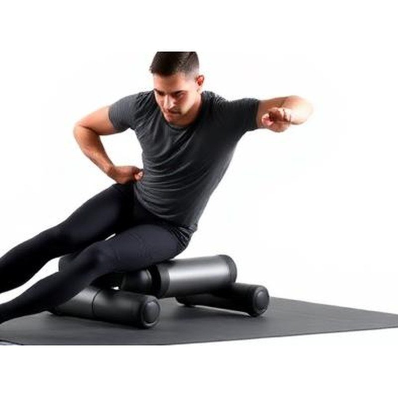 Portable Ab Roller Wheel with Automatic Rebound