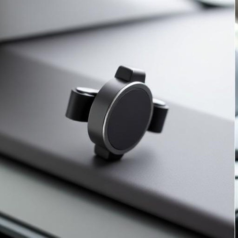 Ultra-Thin Universal Magnetic Car Vent Phone Mount - Detail view