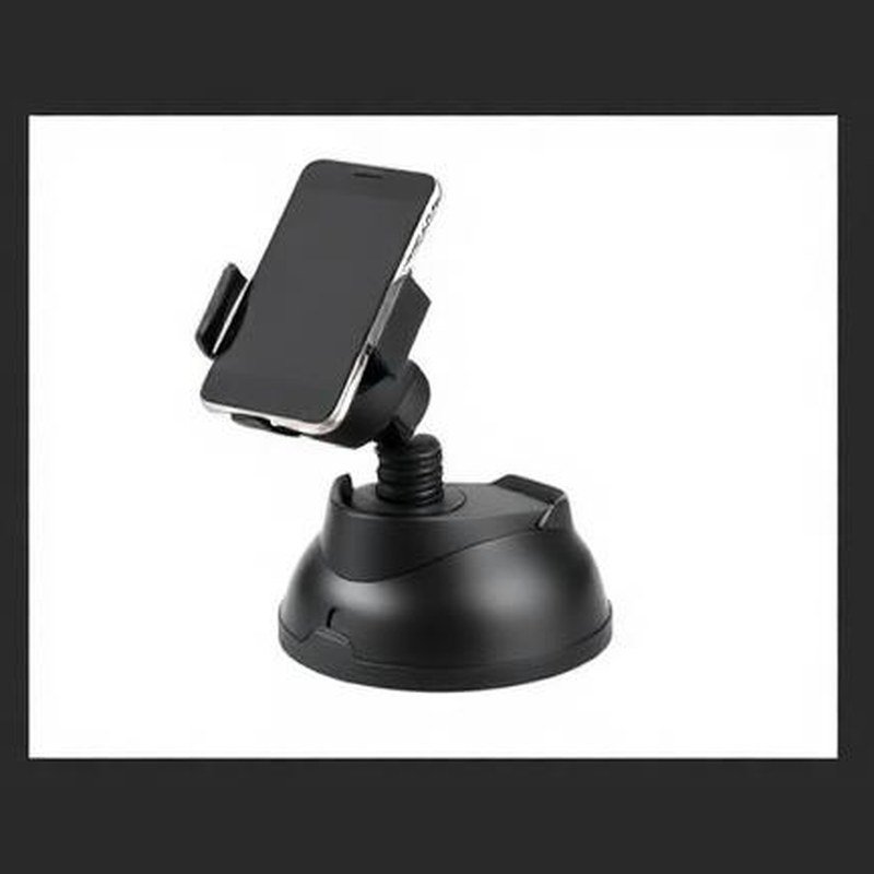 Expandable Car Cup Holder with Phone Mount Cradle - Detail view